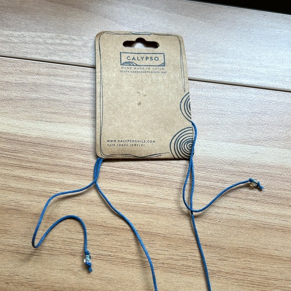 Calypso Cobalt Glass Tree Pendant Necklace NWT - Picture 5 of 11